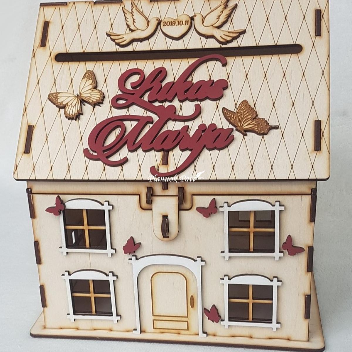 Vestuvių paštas - taupyklė