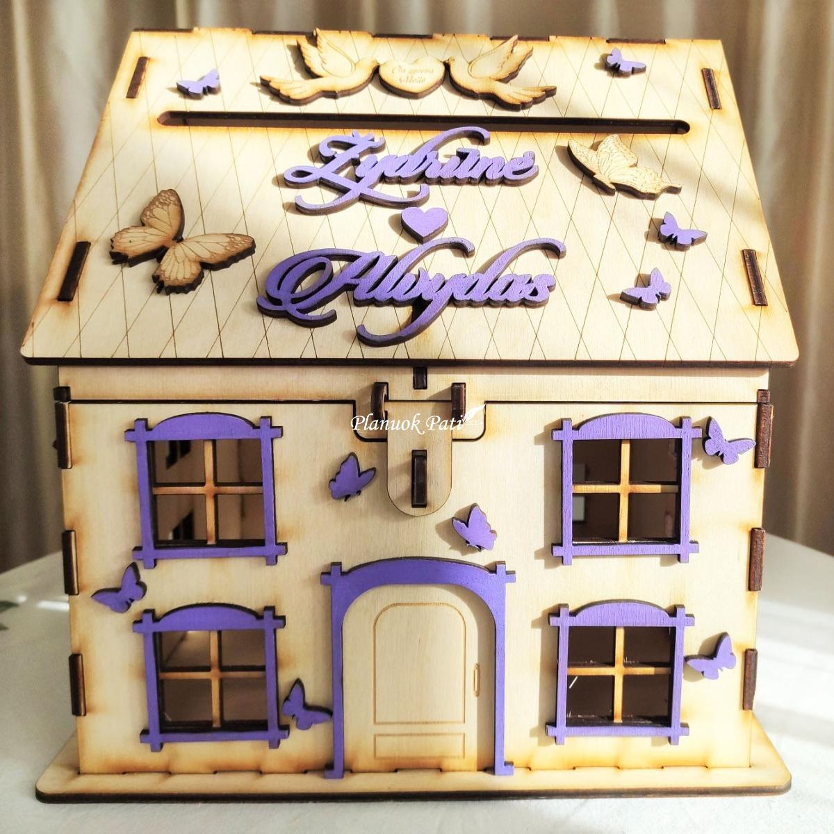 Vestuvių paštas - taupyklė