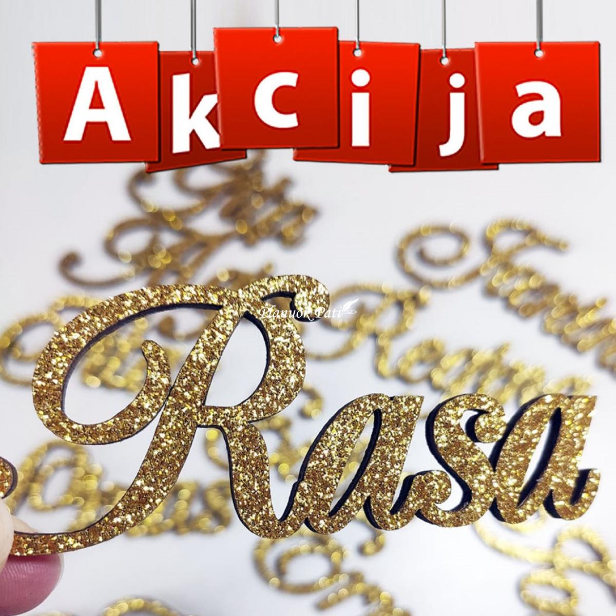 Stalo kortelė vardas magnetukas