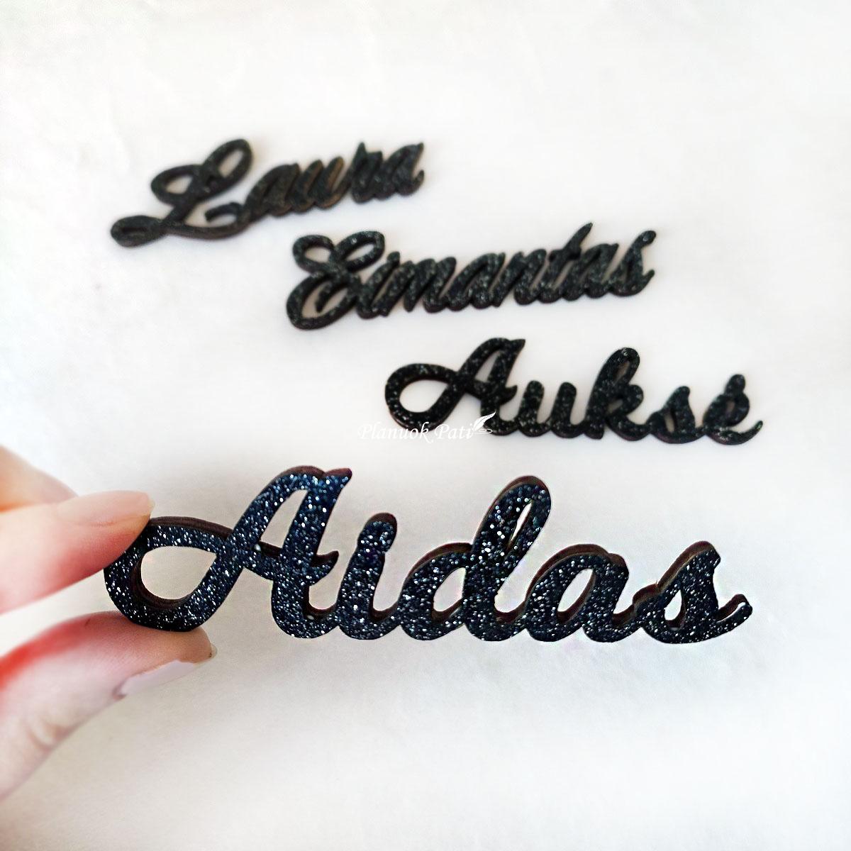 Stalo kortelė vardas magnetukas