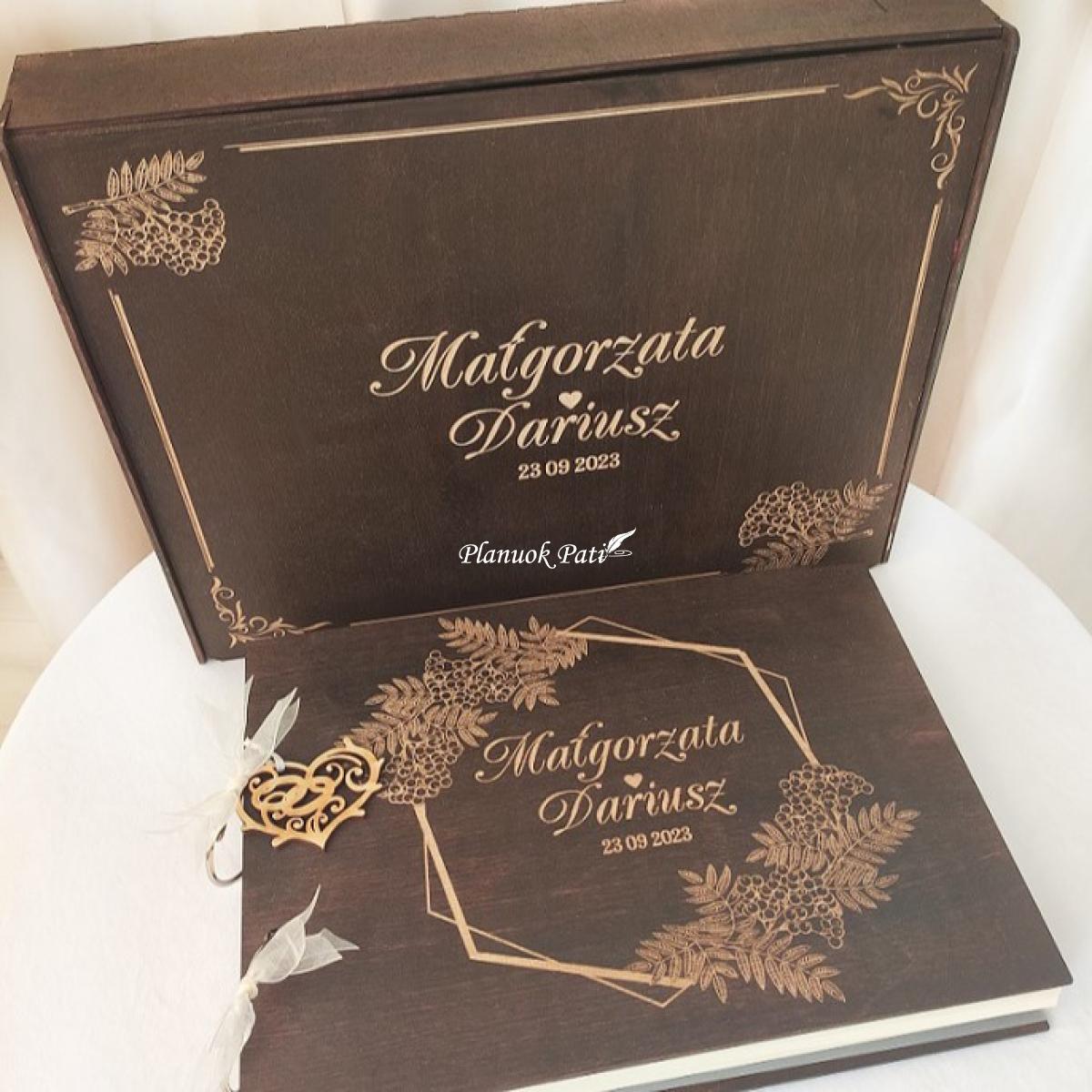 Vestuvinė palinkėjimų knyga Šermukšnio bučinys