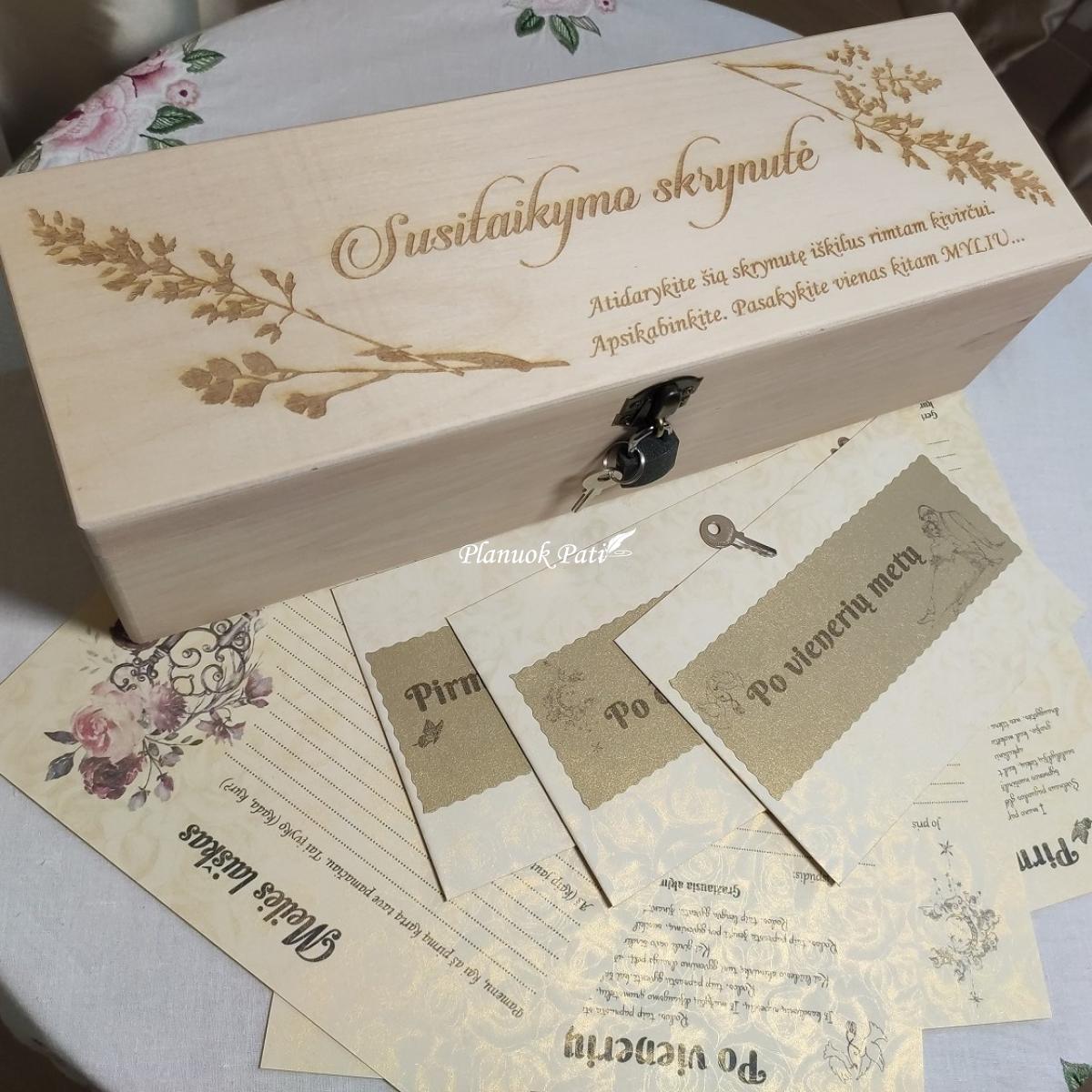 Pirmosios pagalbos santuokos krizei spręsti dėžė