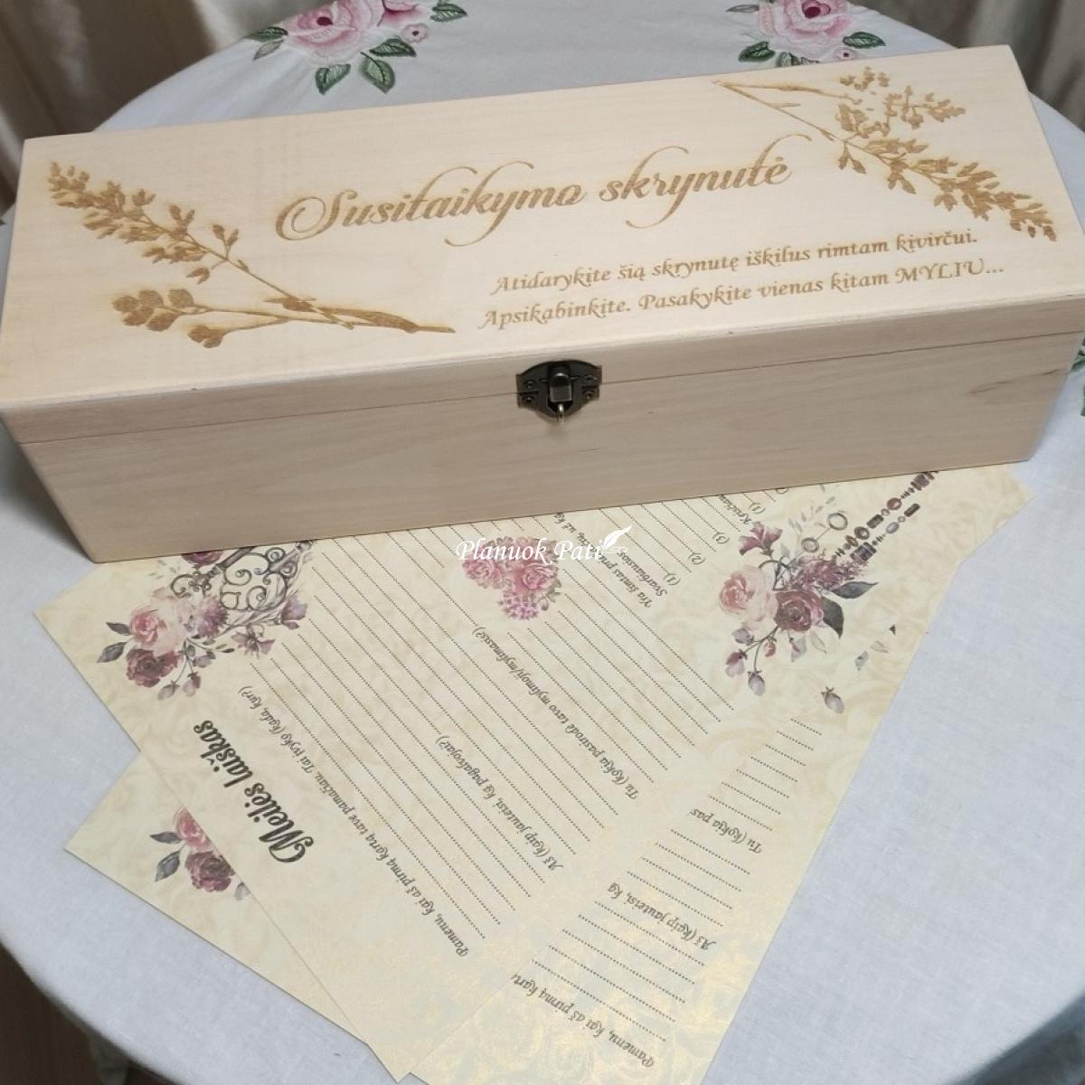 Pirmosios pagalbos santuokos krizei spręsti dėžė