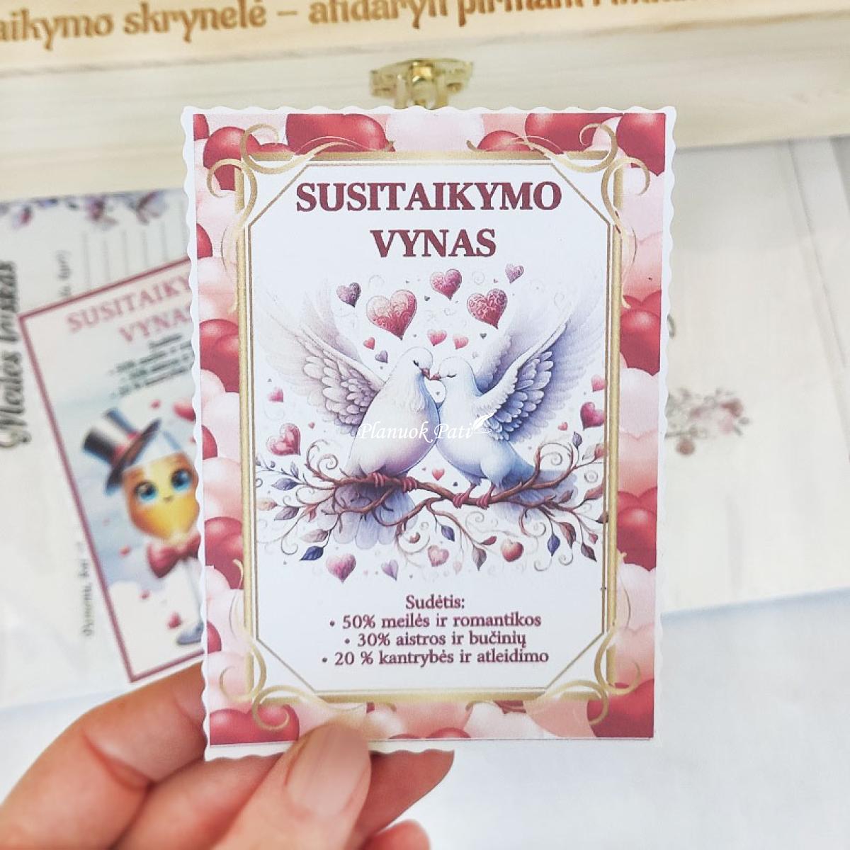 Pirmosios pagalbos santuokos krizei spręsti dėžė