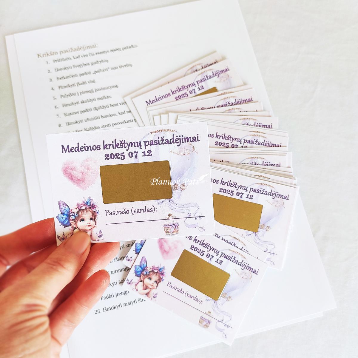 Krikštynų pasižadėjimai