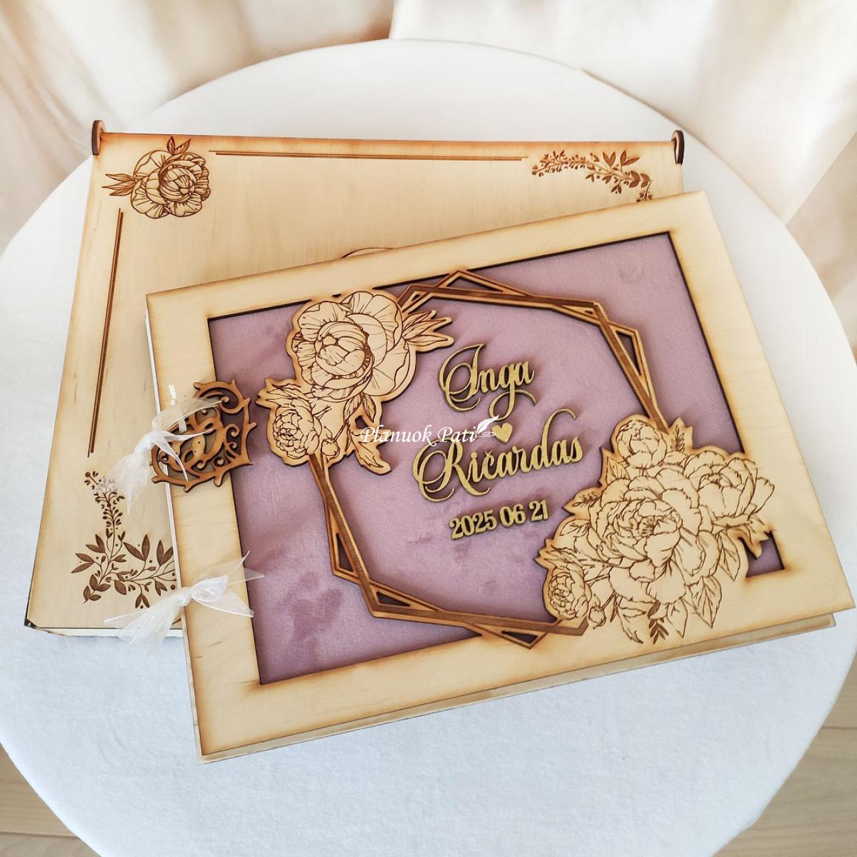 Vestuvinis palinkėjimų albumas Bijūnų laimė