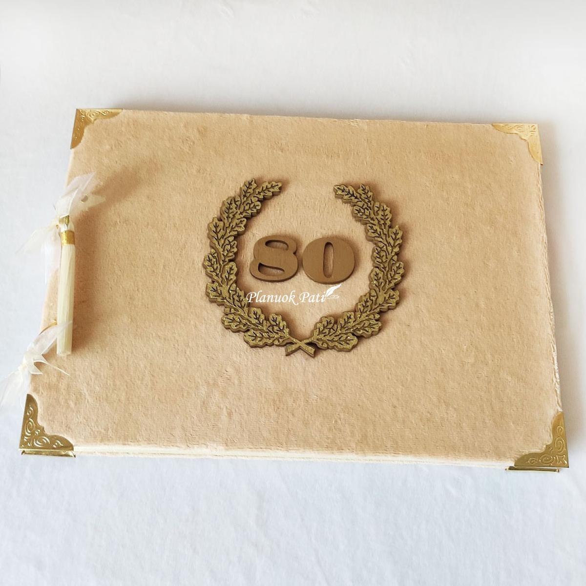 Jubiliejaus palinkėjimų albumas Ąžuolas