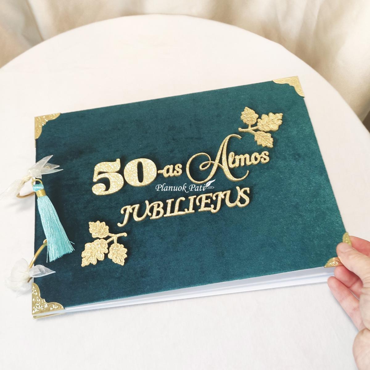 Albumas svečių palinkėjimams Ąžuolo lapai