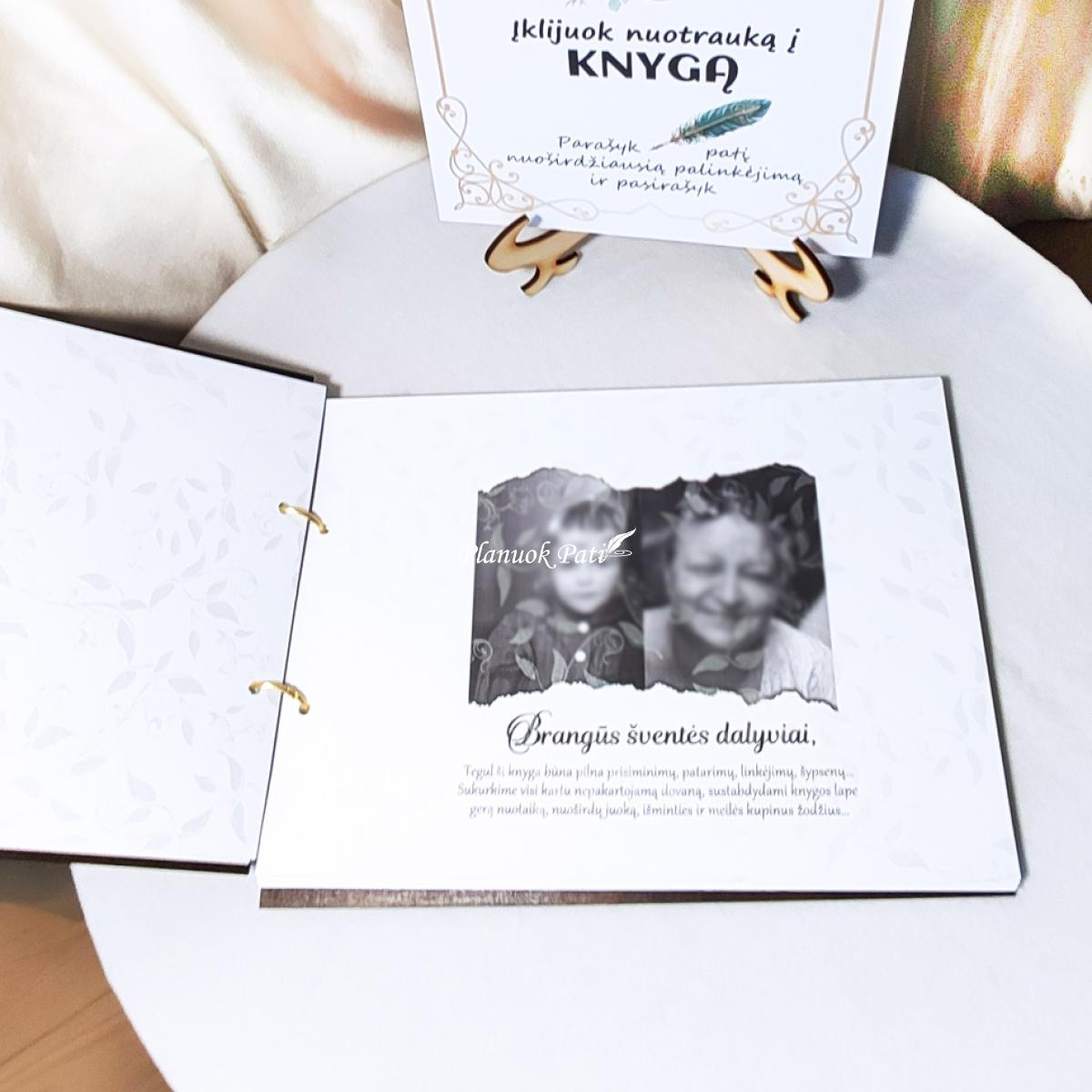 Jubiliejaus palinkėjimų knyga Šeima