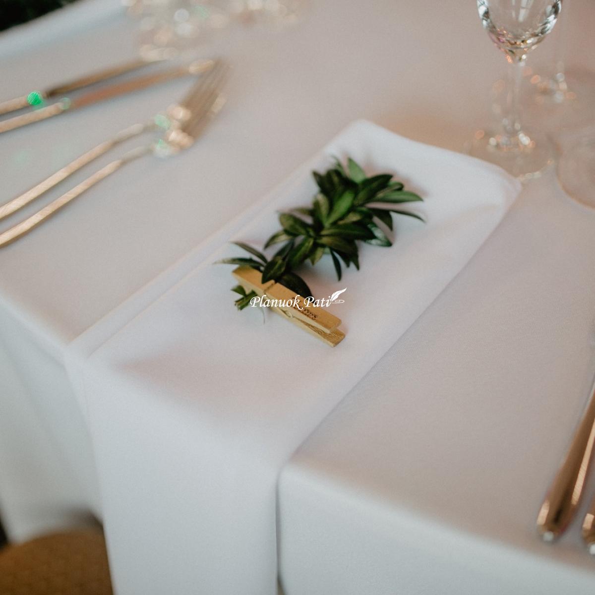 Vardo kortelė - segtukas