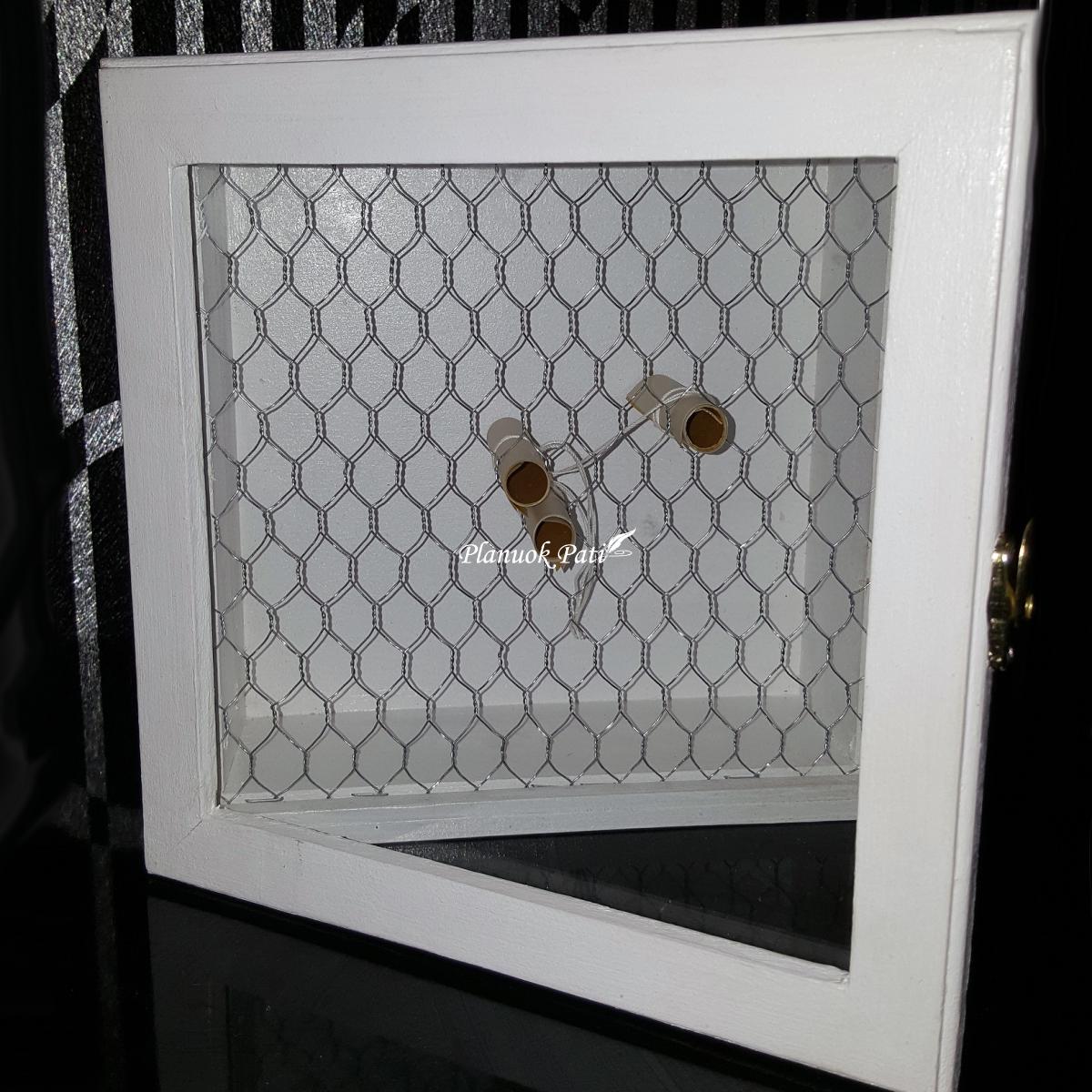 Dėžutė - tinklelis svečių palinkėjimams sugauti