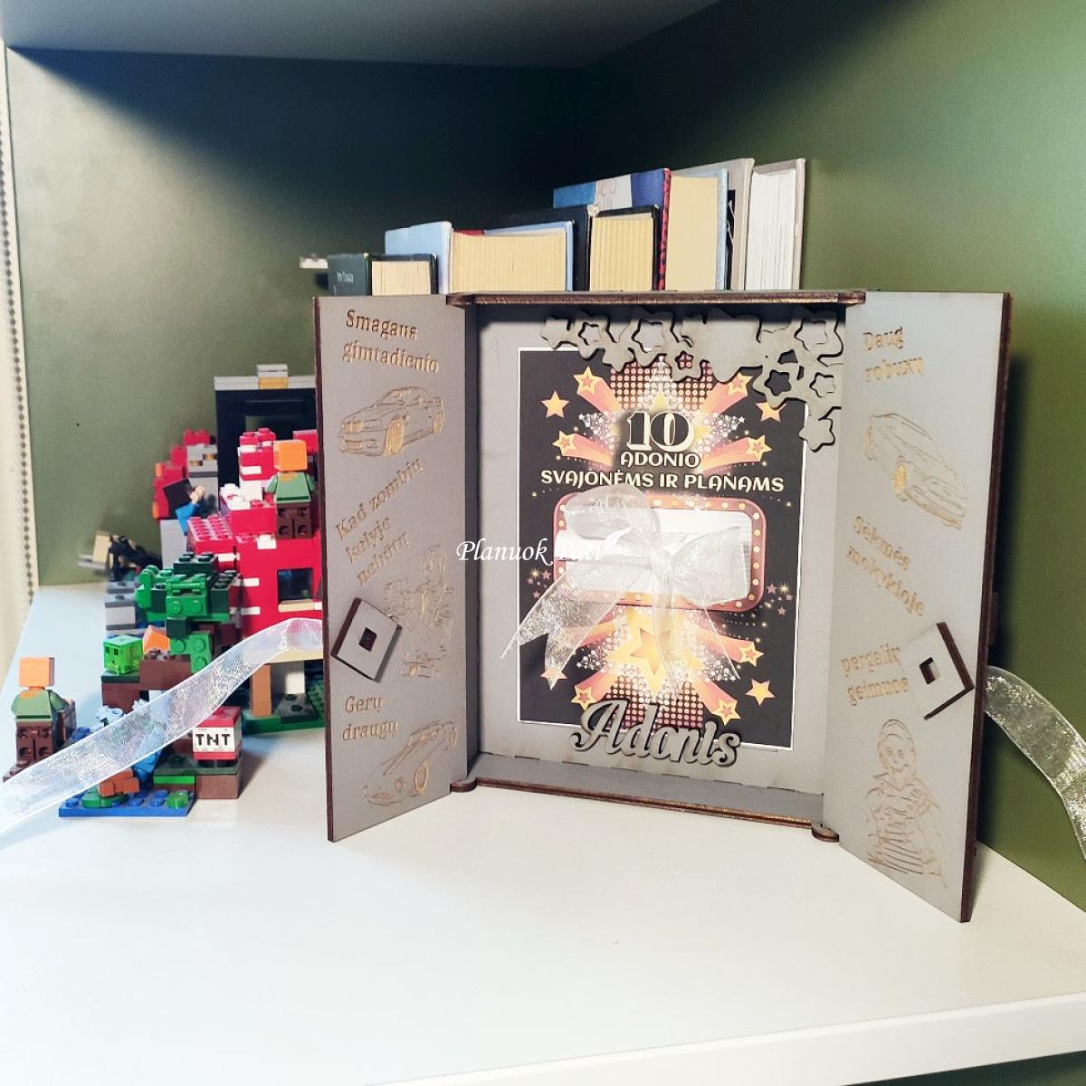 Gimtadienio rėmelis pinigams dovanoti