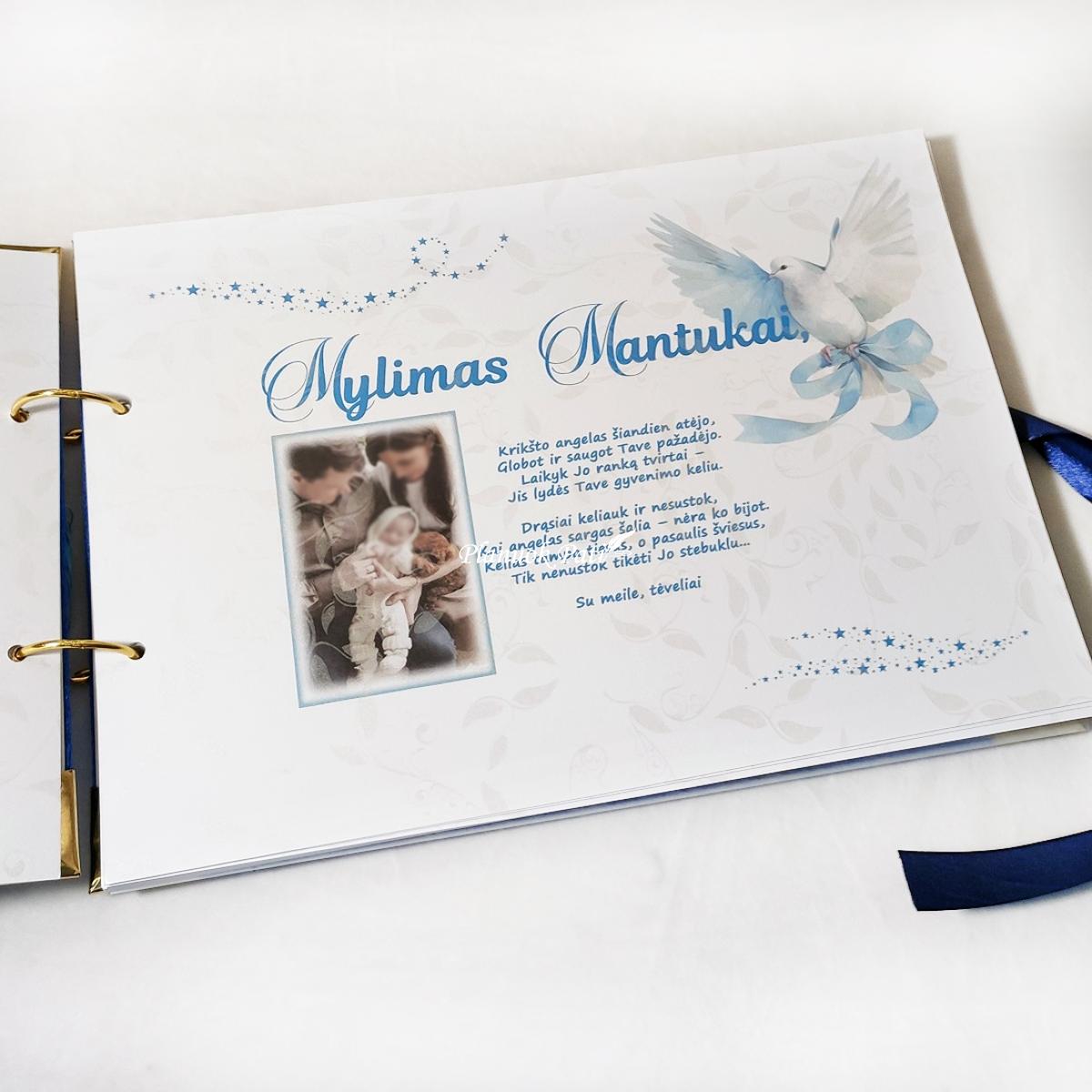 Krikštynų albumas Angelas Sargas