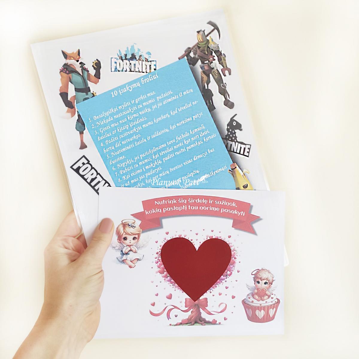 Įsakymai broliui ar sesei su loterija