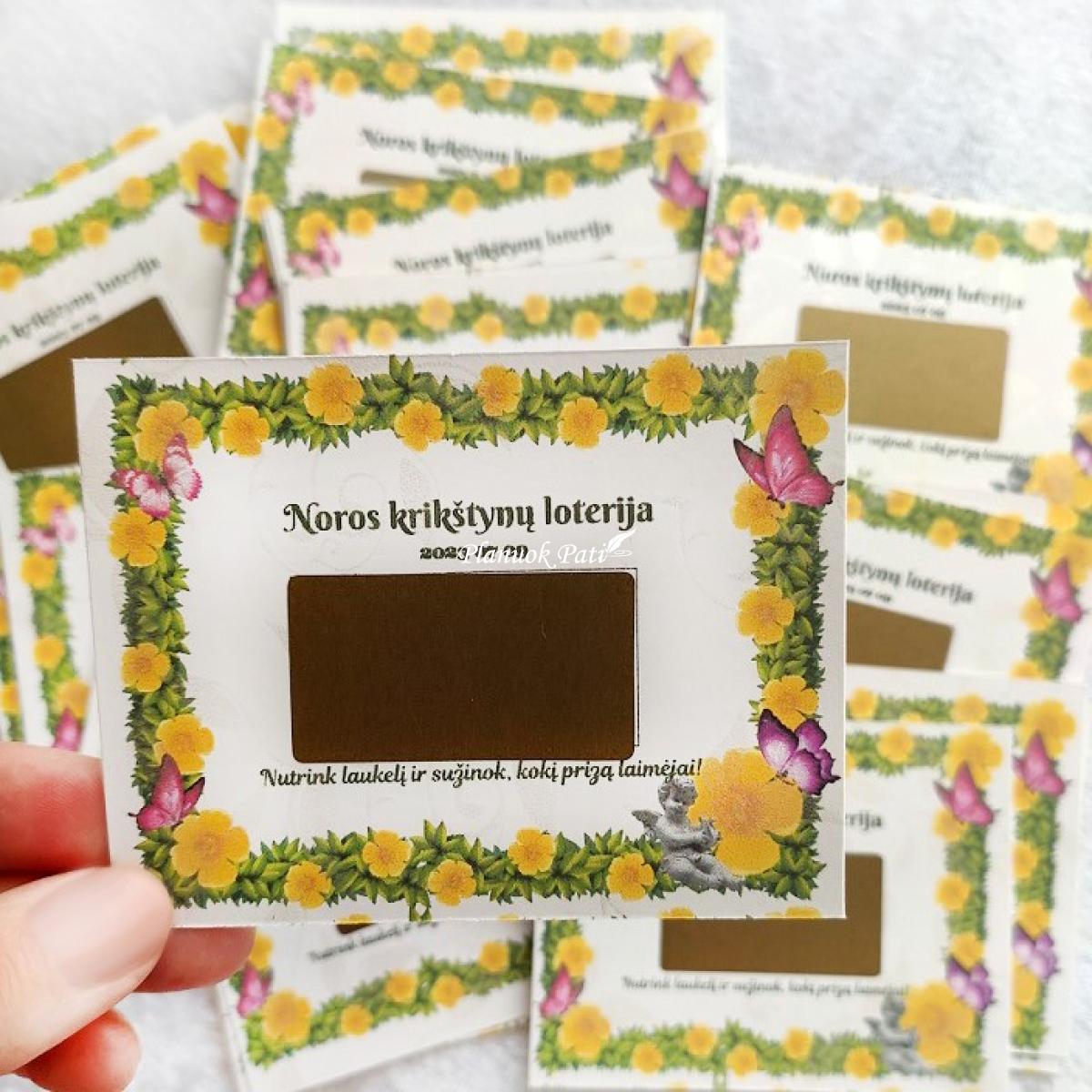 Krikštynų loterija