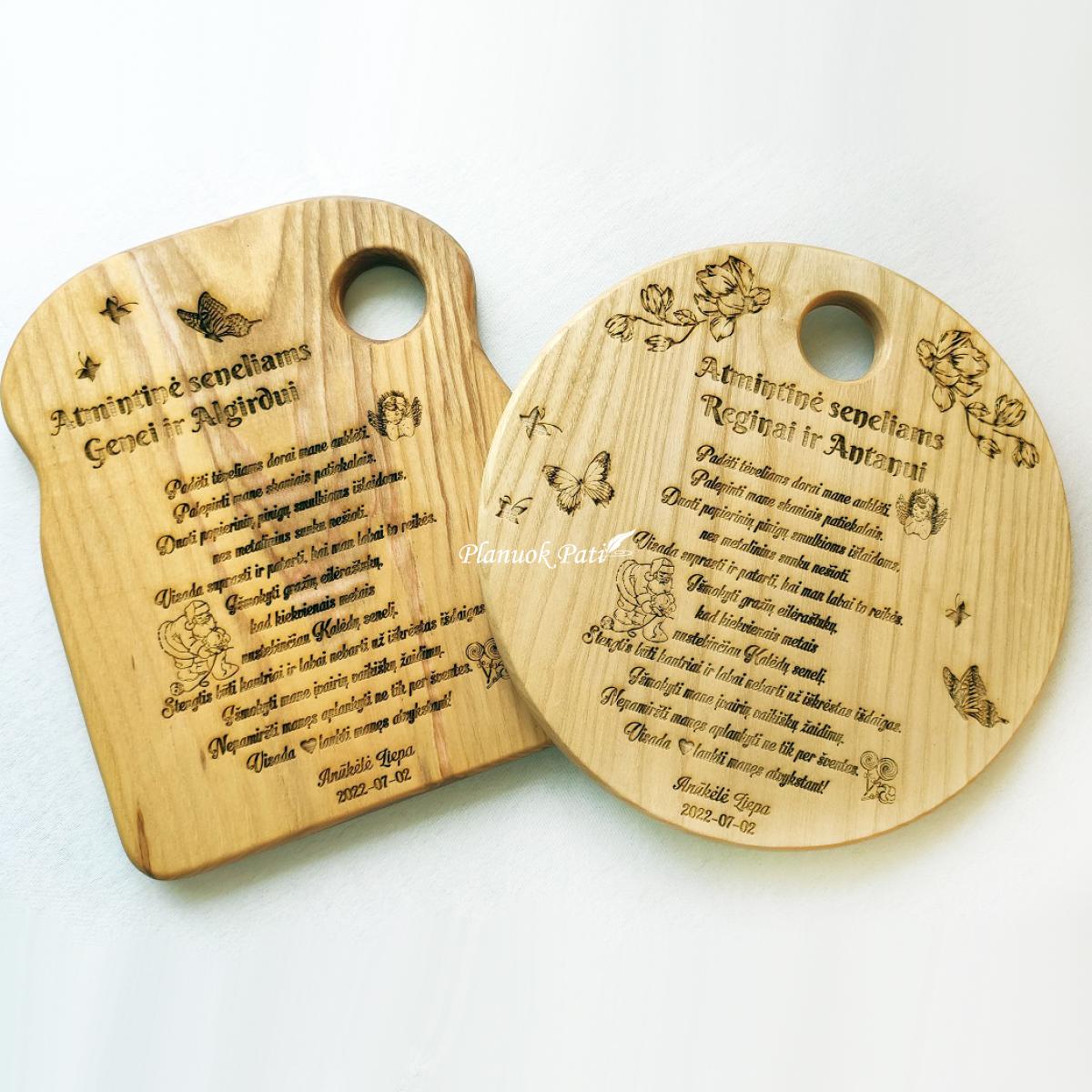 Prašymai arba pasižadėjimai seneliams krikštynų proga