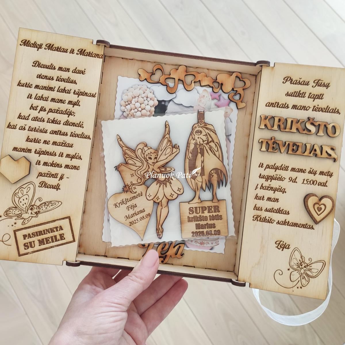 Kvietimas krikšto tėveliams - Nuojauta man kužda