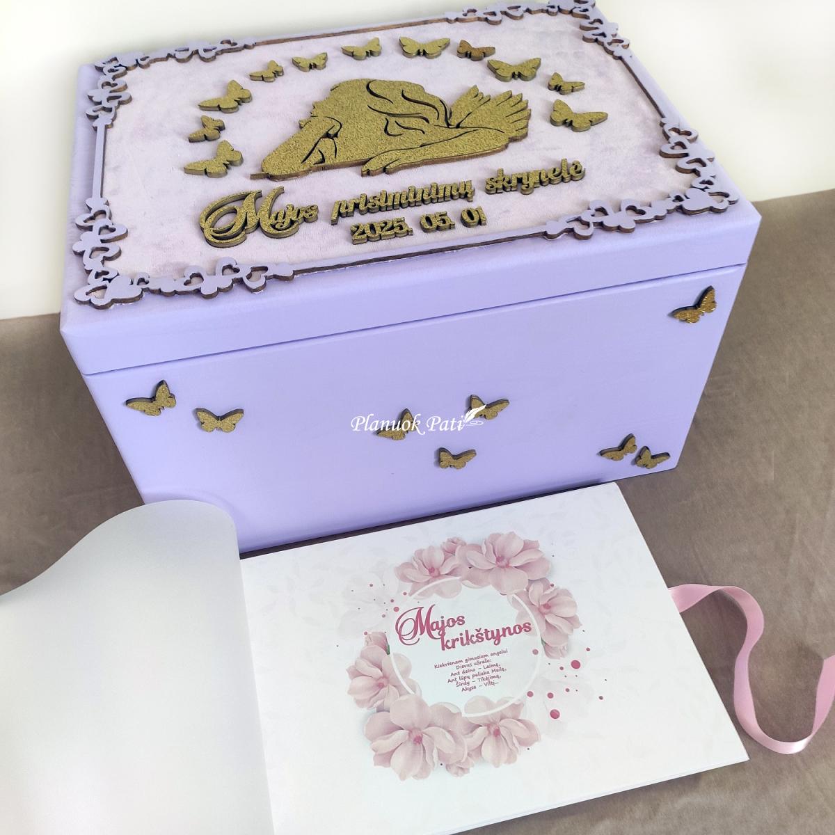 Krikštadėžė ir albumas Tarp drugelių