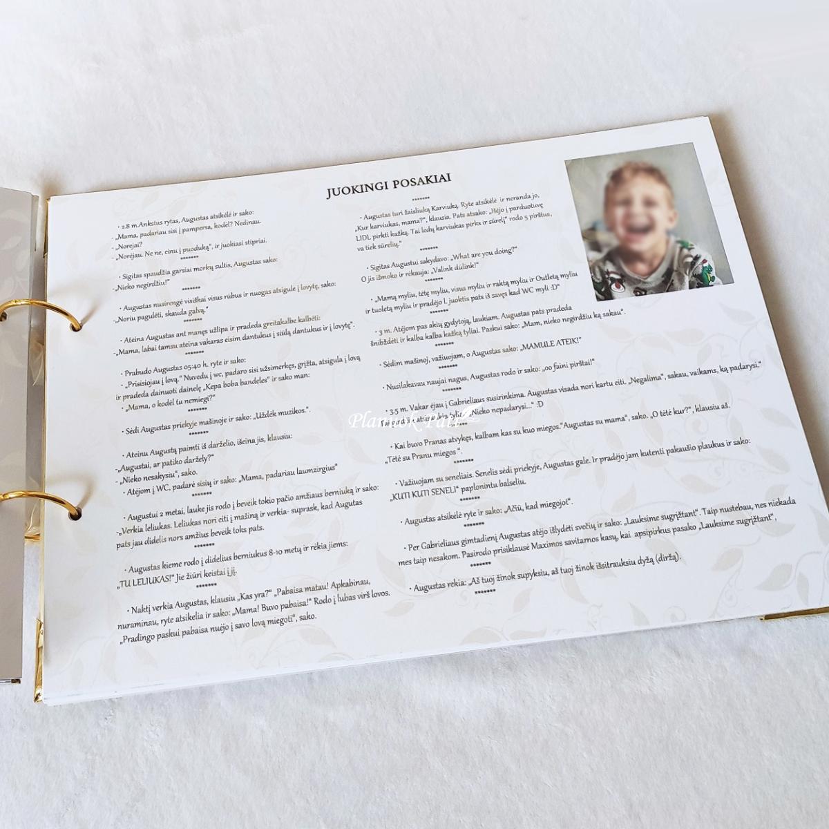 Krikštynų knyga Vaikystės angelas