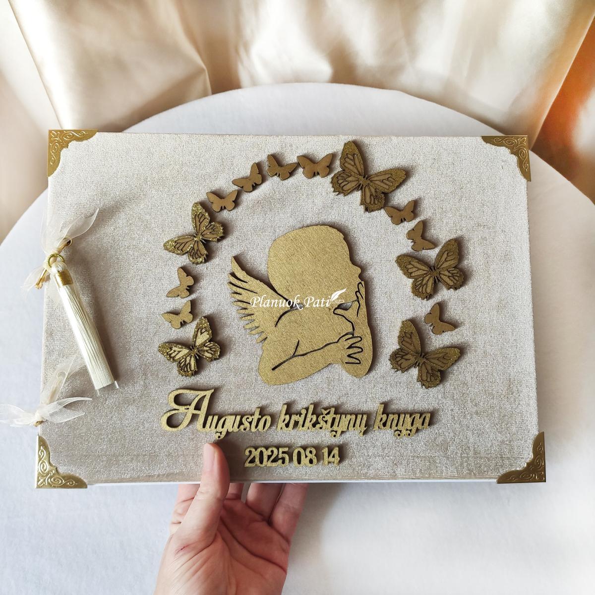 Krikštynų knyga Vaikystės angelas