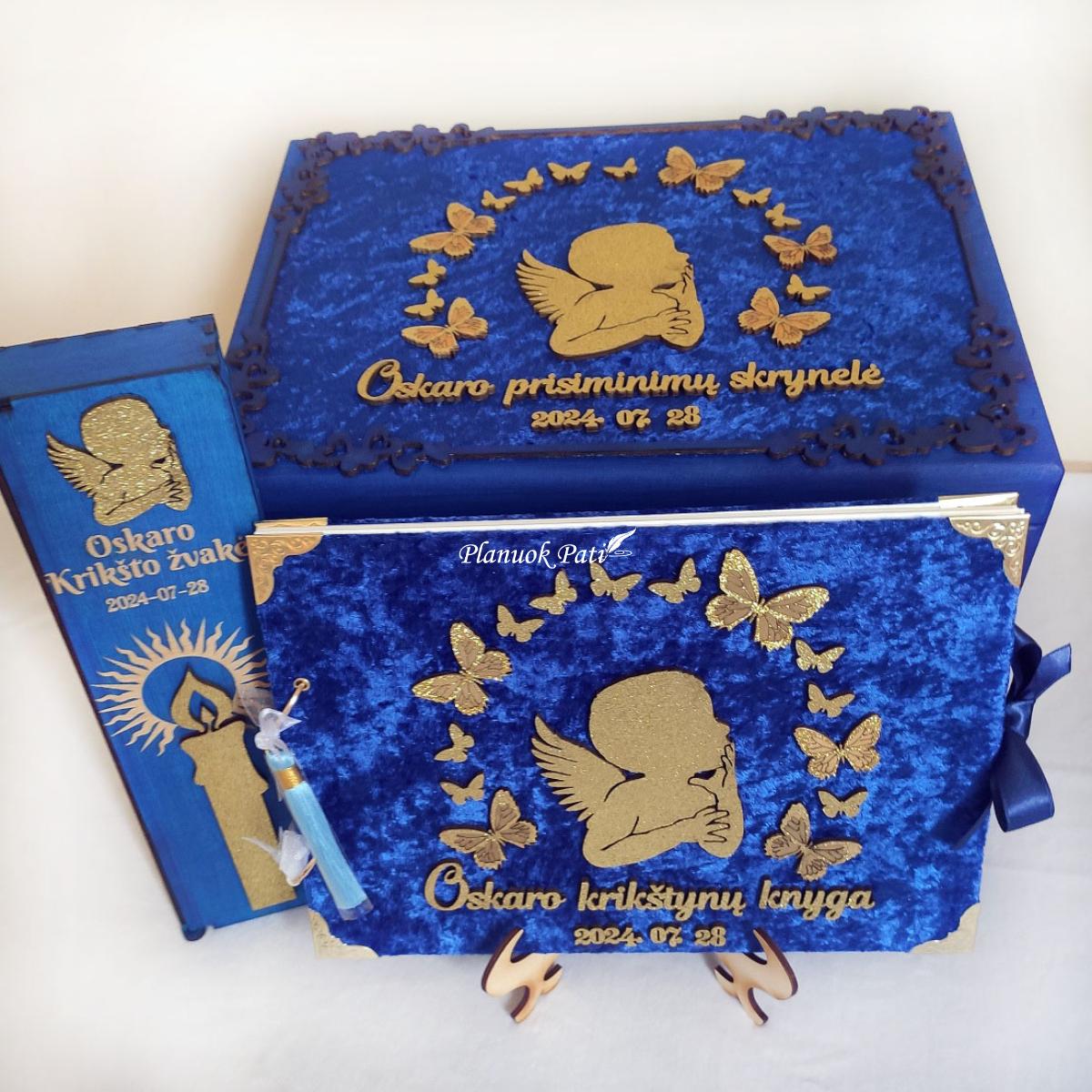 Krikštynų knyga Vaikystės angelas