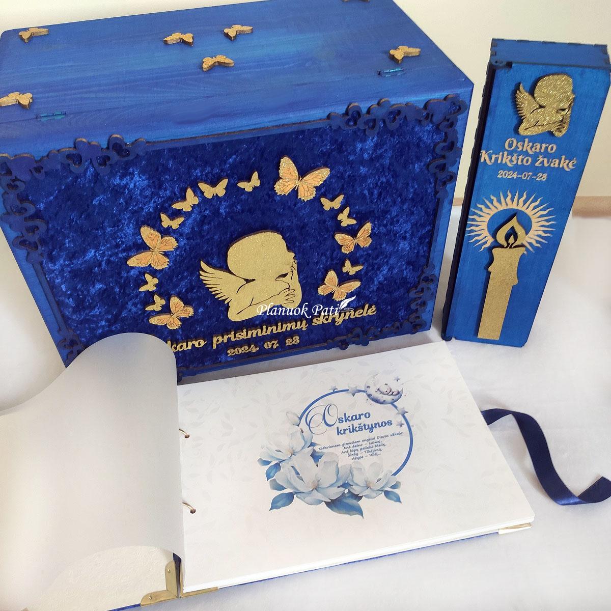 Krikštynų knyga Vaikystės angelas