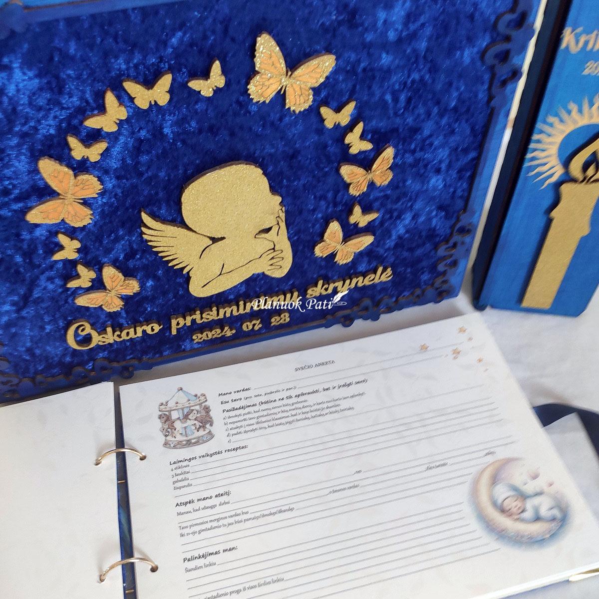 Krikštynų knyga Vaikystės angelas