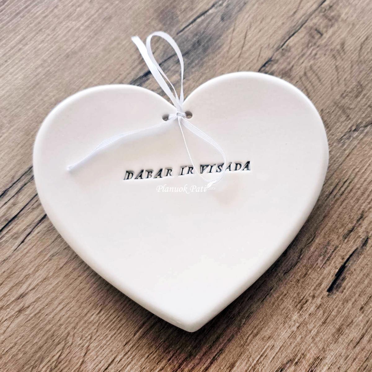 Lėkštutė vestuviniams žiedams (keramikinė)