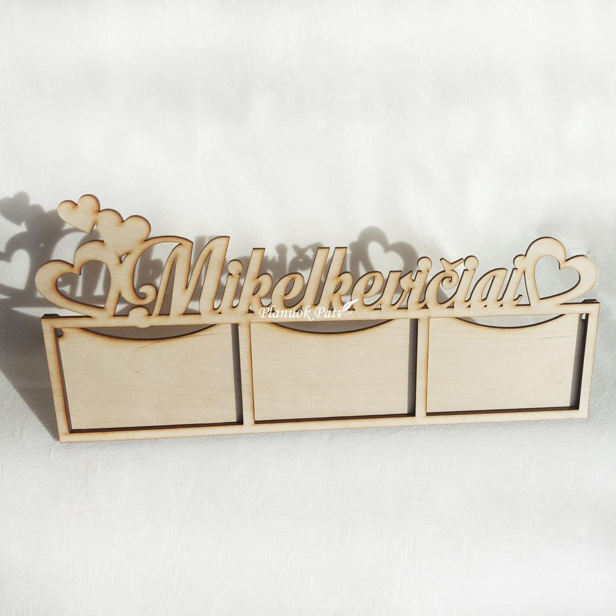 Personalizuotas rėmelis nuotraukoms