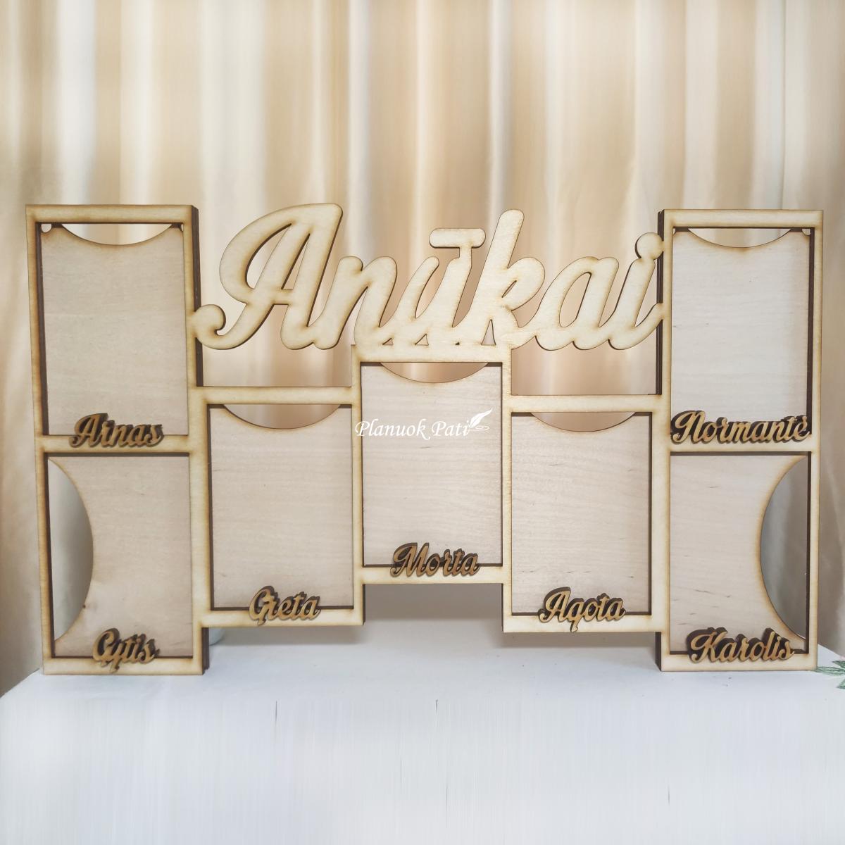 Pakabinami rėmeliai - vardiniai