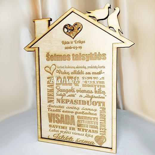 Šeimos taisyklės - namelis