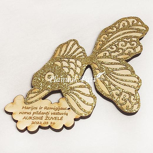 Norus pildanti auksinė žuvelė