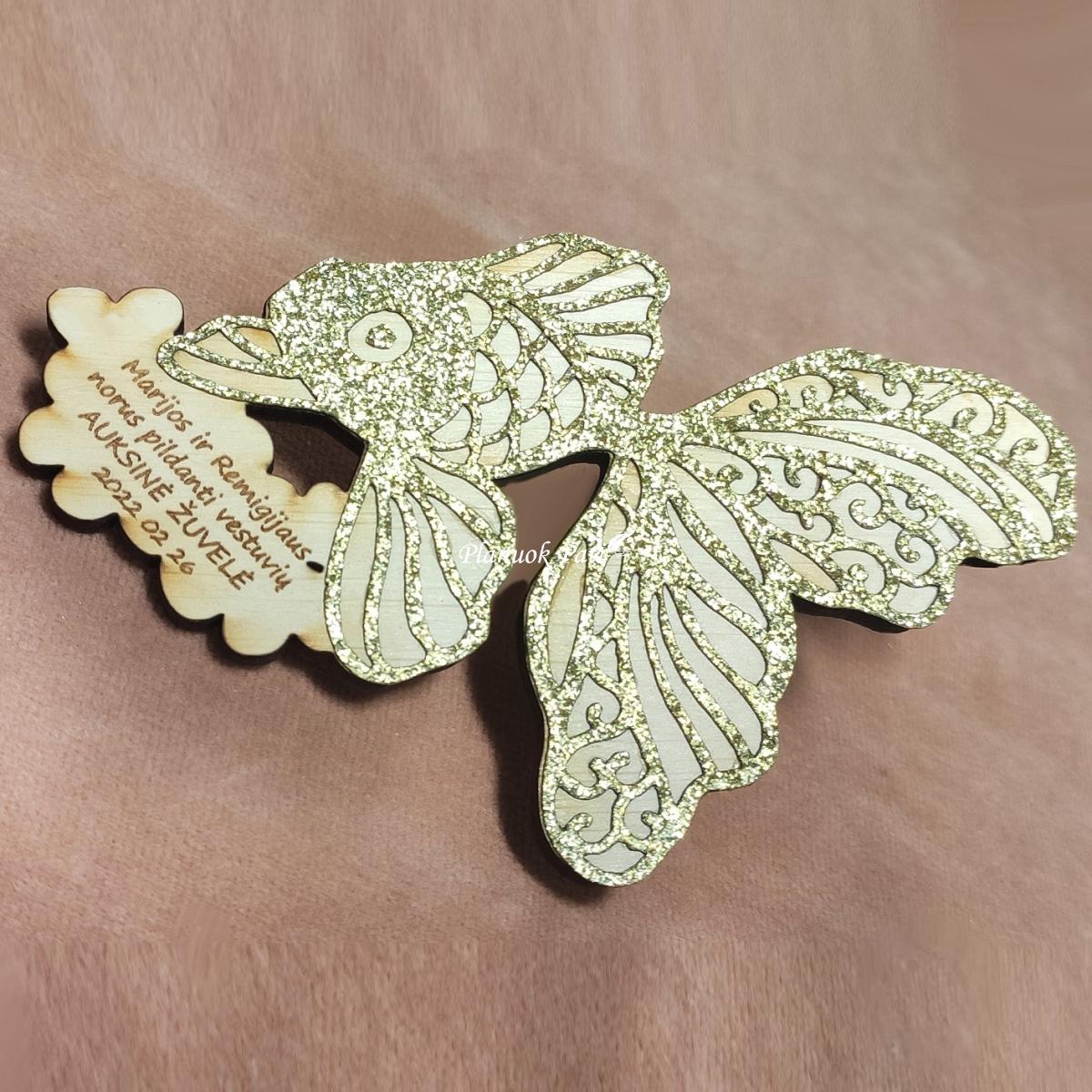 Norus pildanti auksinė žuvelė