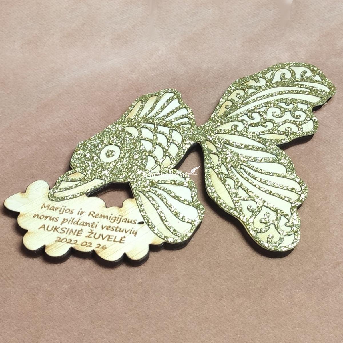 Norus pildanti auksinė žuvelė