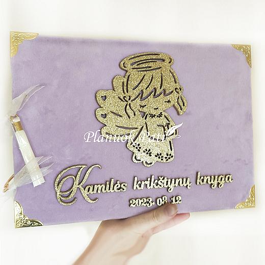 Krikštynų palinkėjimų knyga Angeliukė