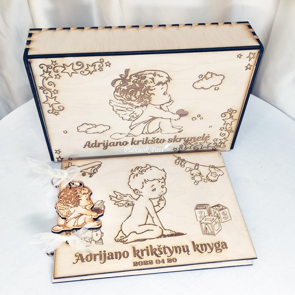 Krikštynų knyga dėžutėje (tušti lapai)