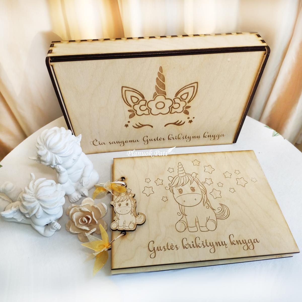 Krikštynų knyga dėžutėje (tušti lapai)