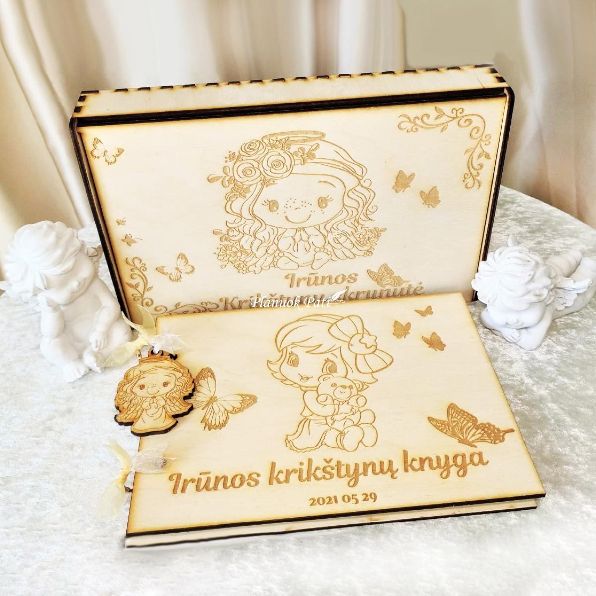 Krikštynų knyga dėžutėje (tušti lapai)