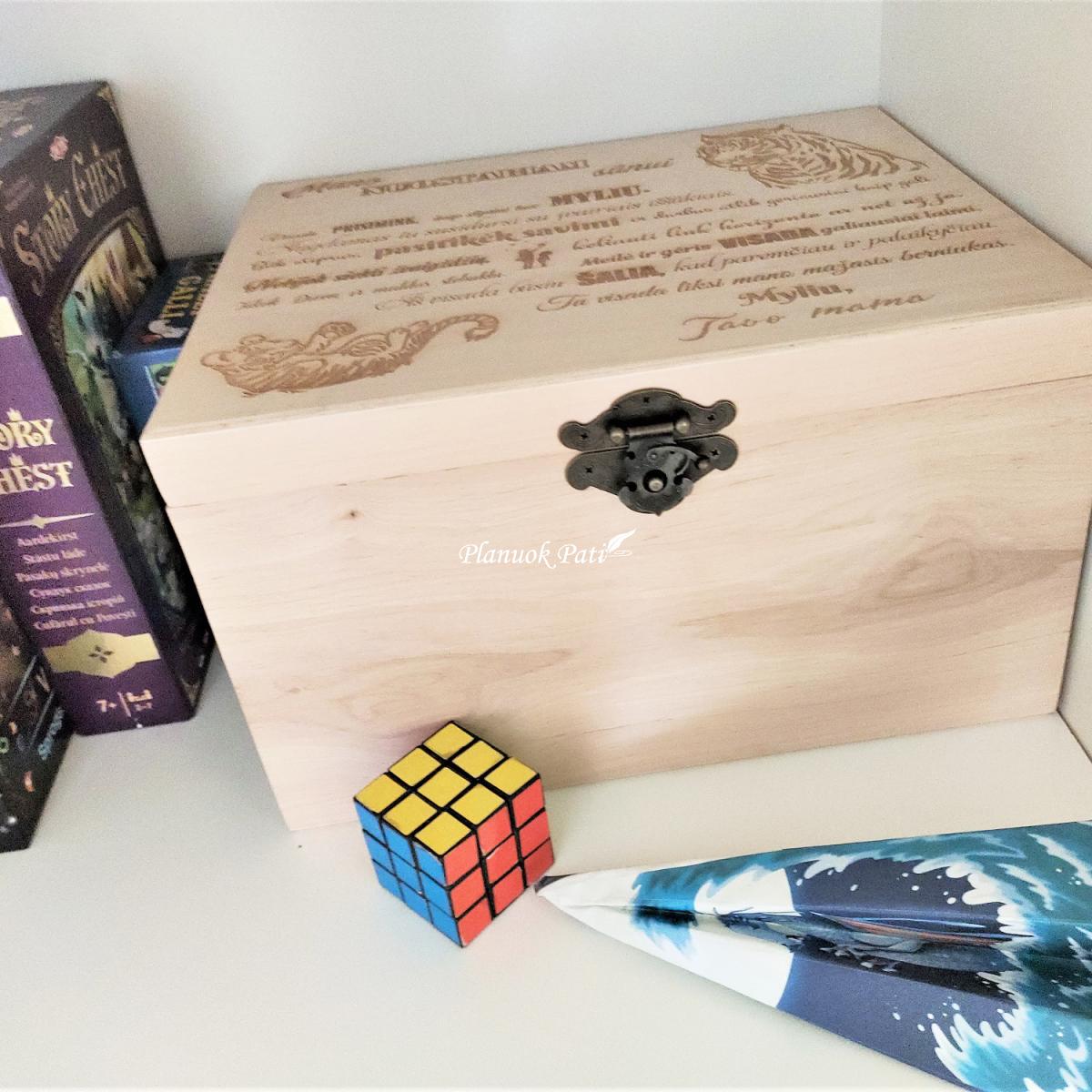 Prisiminimų skrynia sūnui ar dukrai