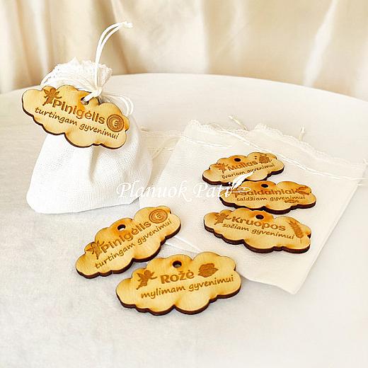 Palinkėjimai krikštynų maišeliams