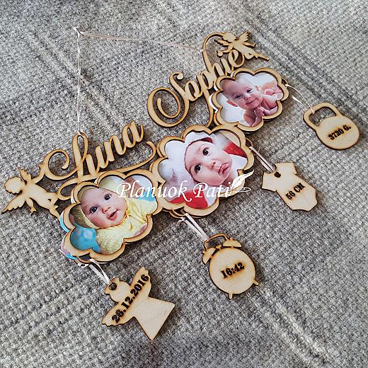 Vaikučio vardas su gimimo informacija