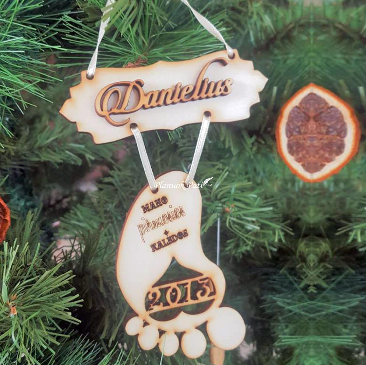 Kalėdinis žaisliukas - Pirmosios vaikučio Kalėdos