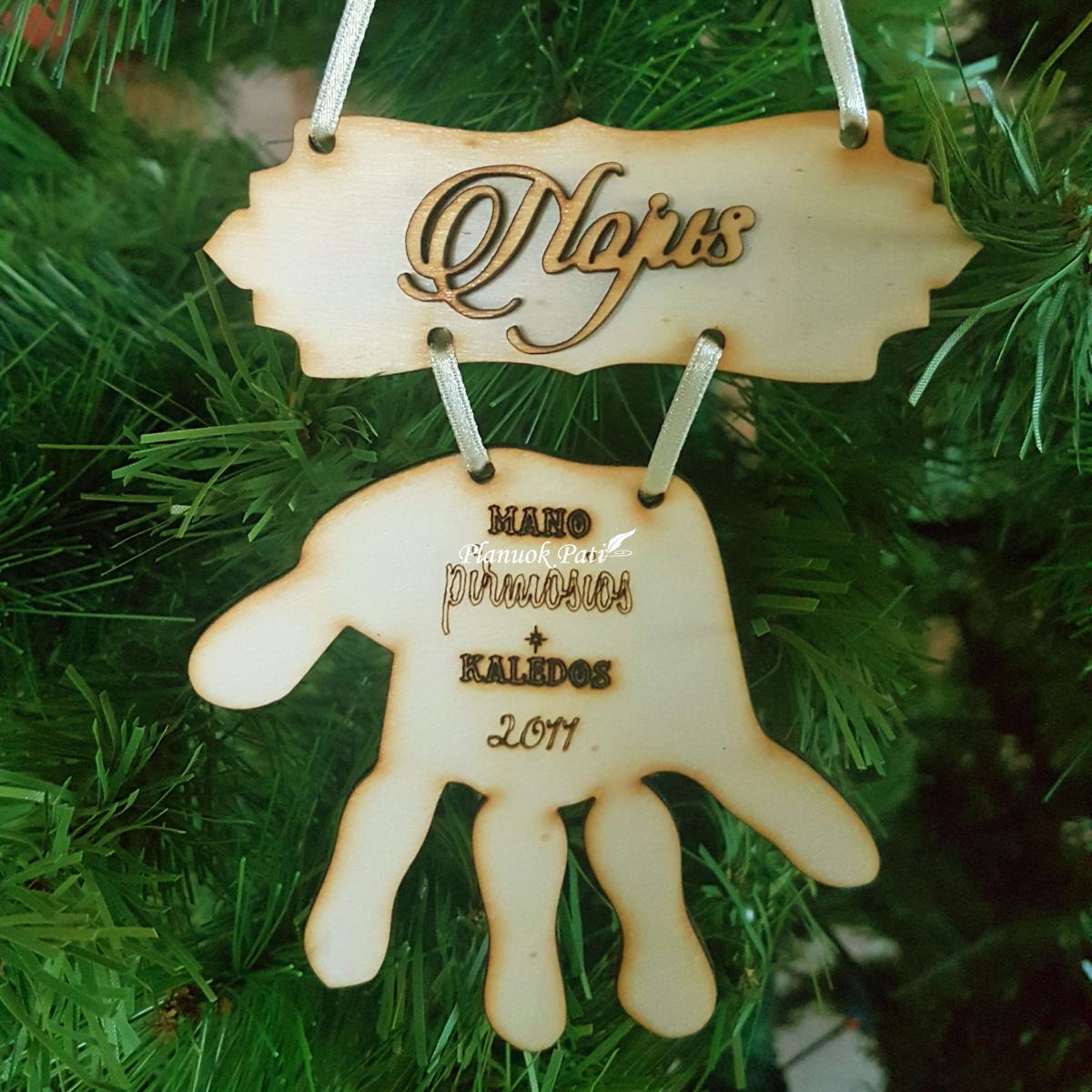 Kalėdinis žaisliukas - Pirmosios vaikučio Kalėdos