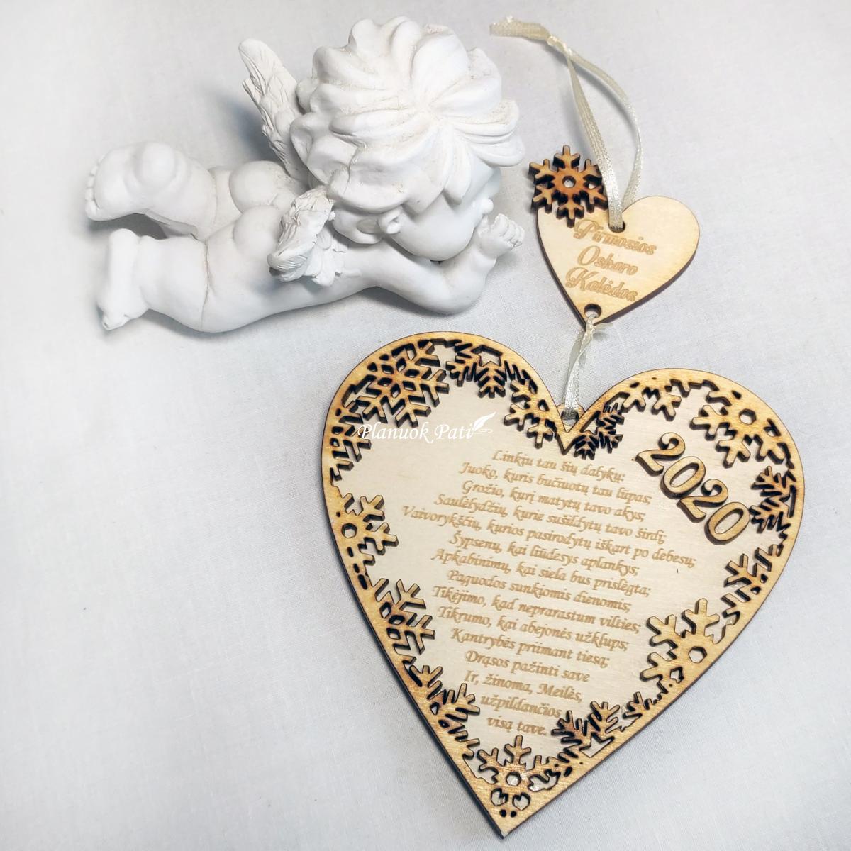 Kalėdinis žaisliukas - Pirmosios vaikučio Kalėdos