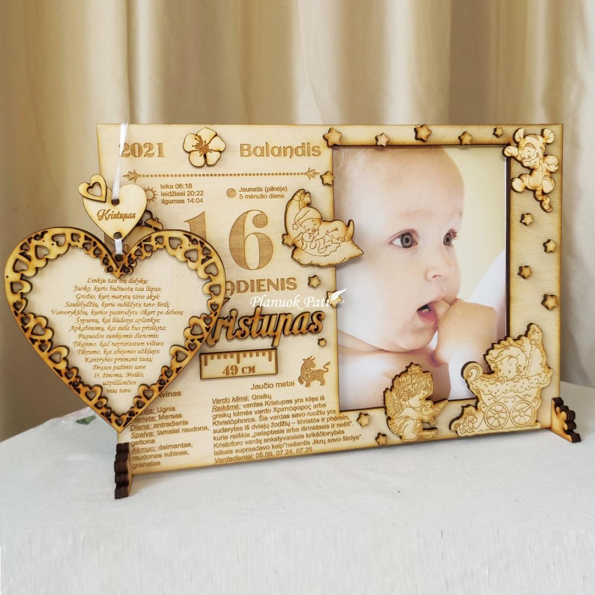 Rėmelis - metrikai su nuotrauka