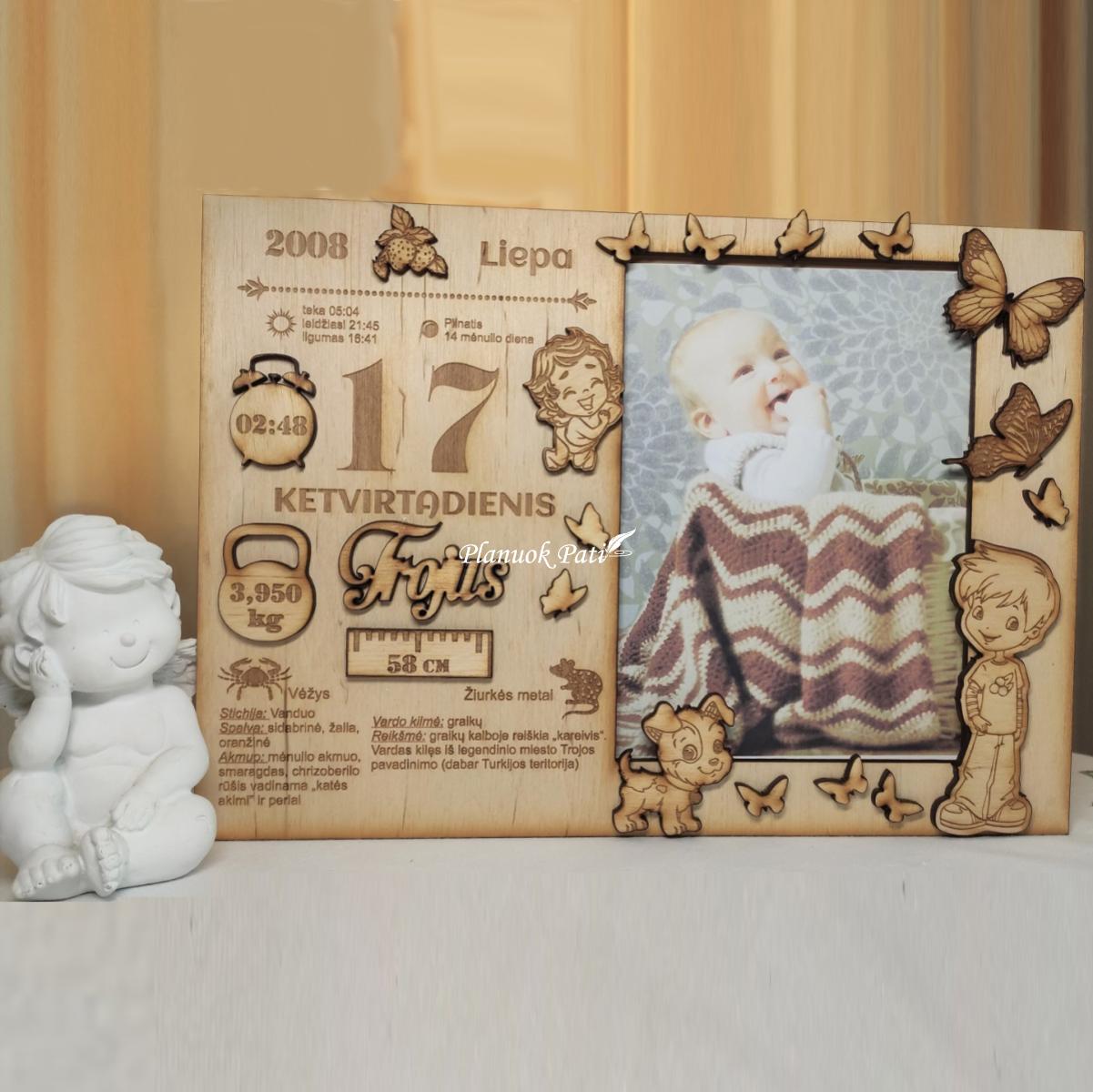 Rėmelis - metrikai su nuotrauka