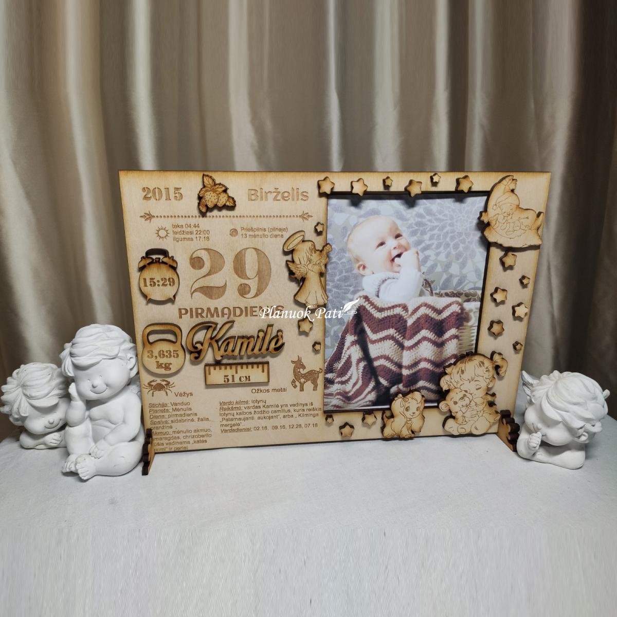 Rėmelis - metrikai su nuotrauka