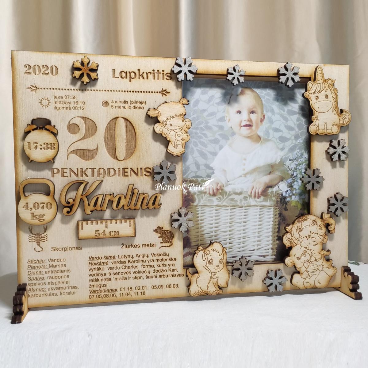 Rėmelis - metrikai su nuotrauka