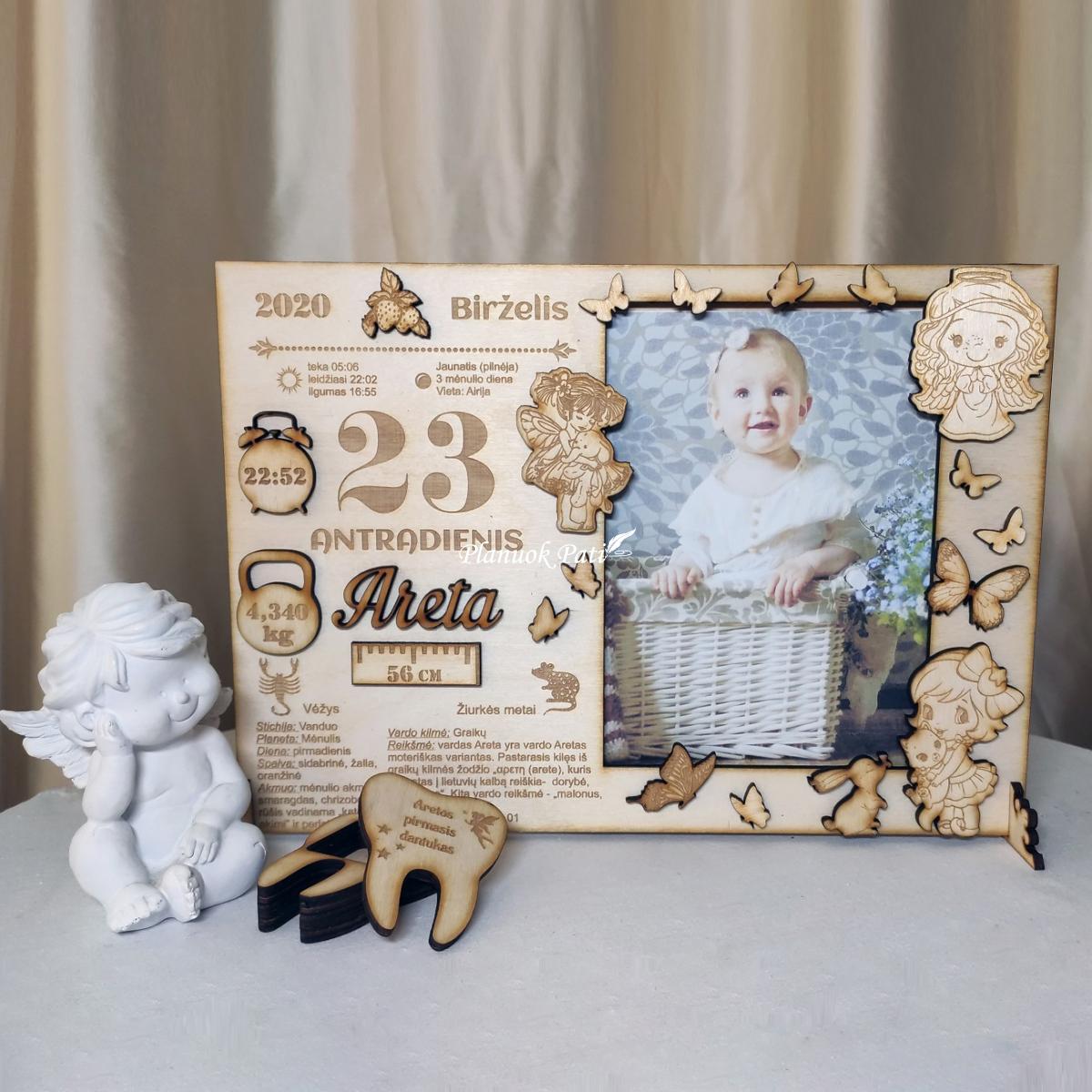 Rėmelis - metrikai su nuotrauka