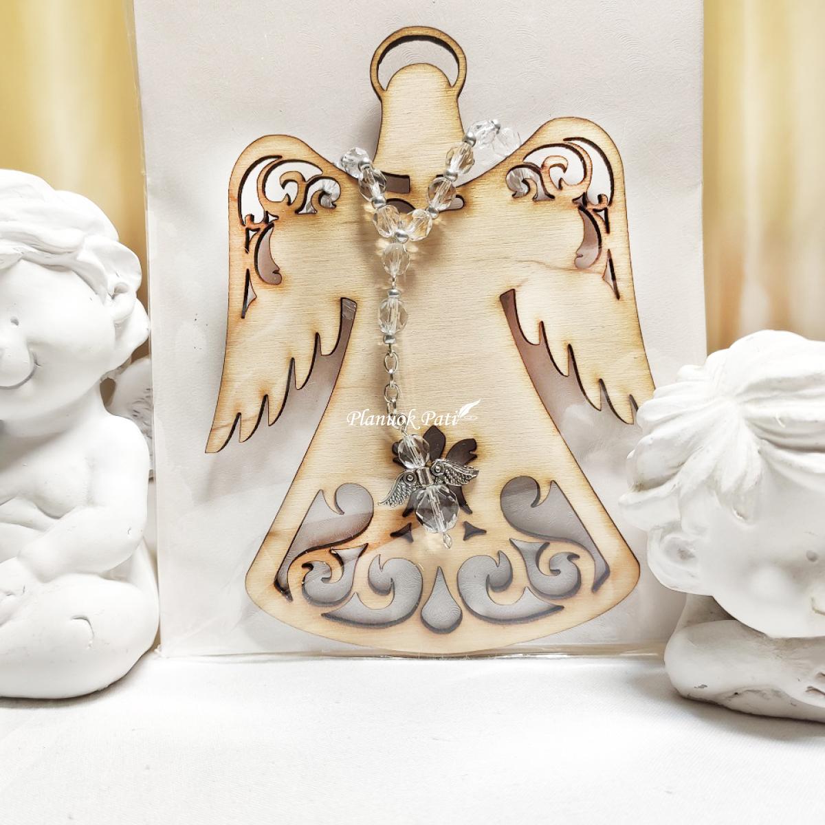 Austriškų karoliukų rožančiukas